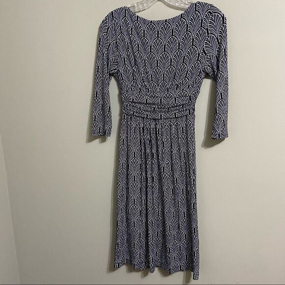 𝅺ANTHROPOLOGIE Sz XS Galena Midi Dress - Picture 6 of 8